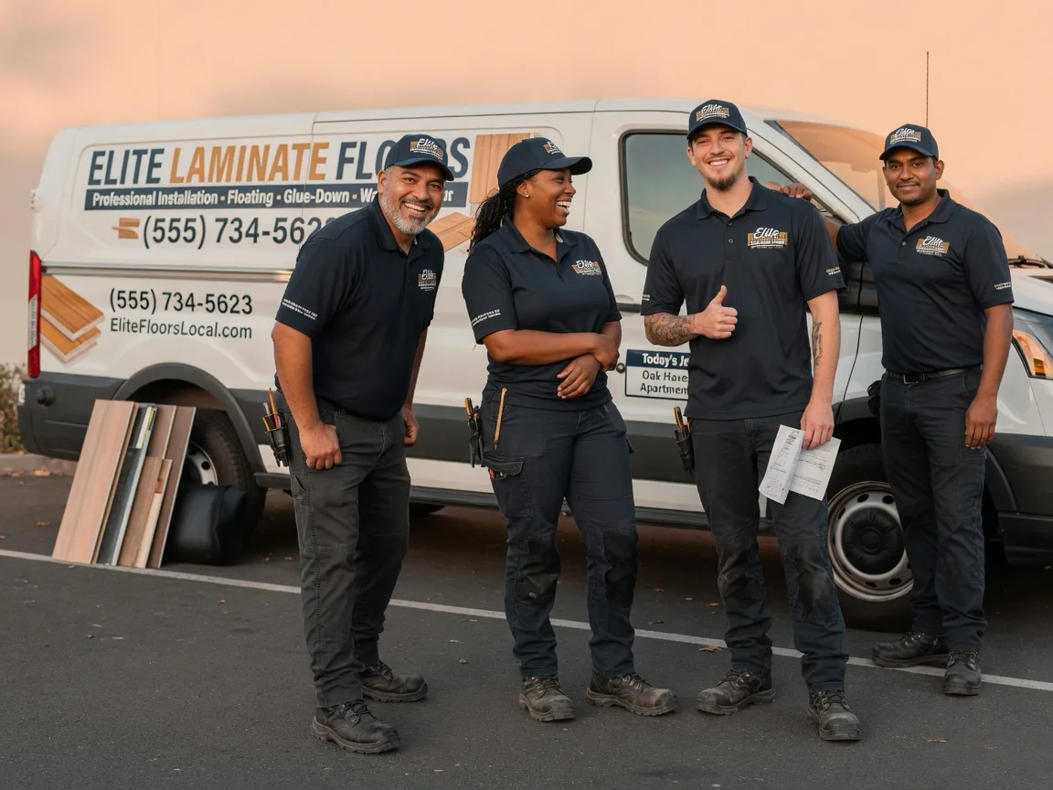 Laminate flooring installation company in Frederic, MI